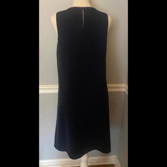 J. Crew Navy Embroidered Shift Dress - Picture 6 of 13